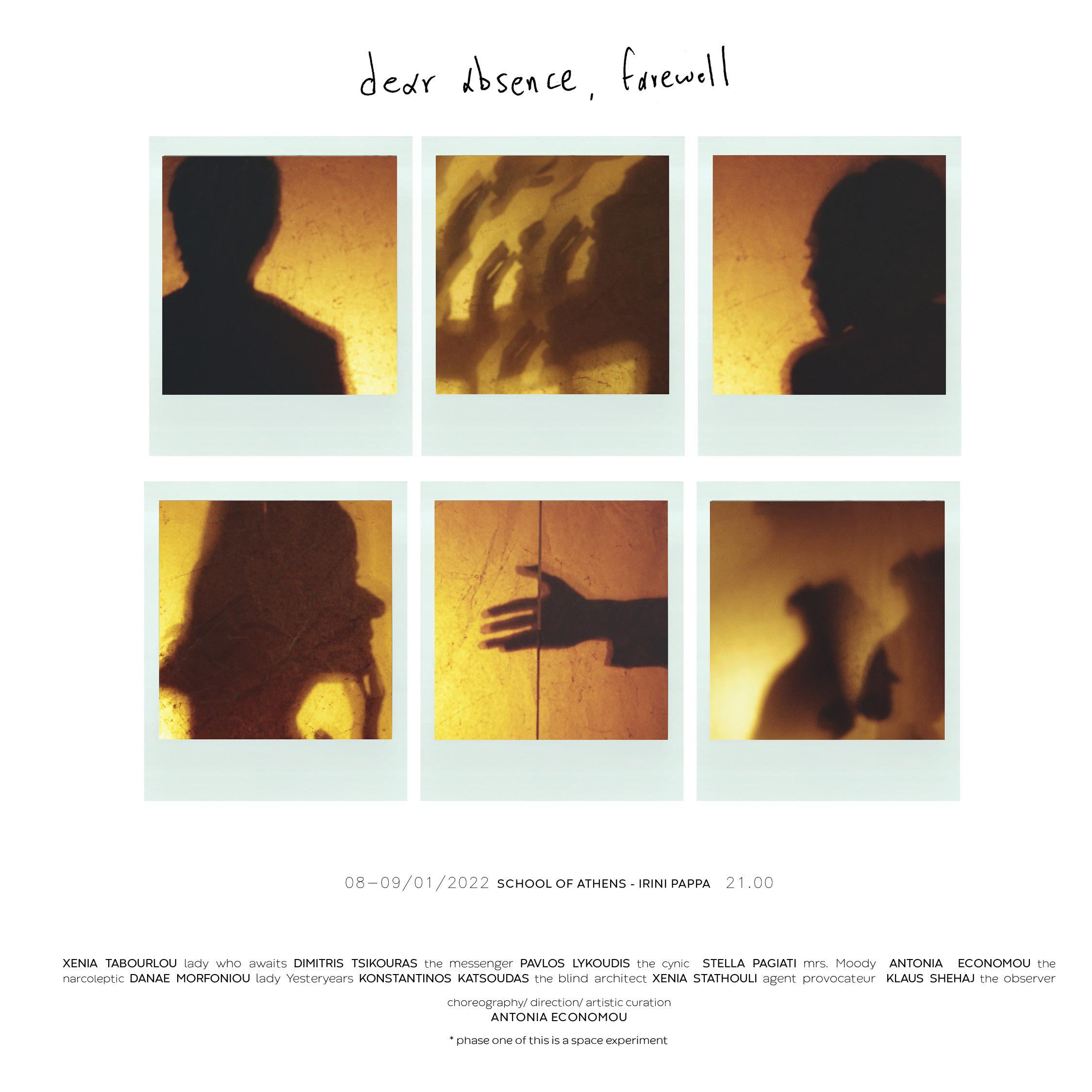 Dear absence, farewell 17